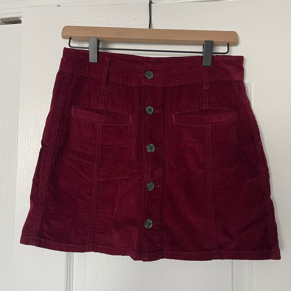 XS AE High Rise A-Line Skirt